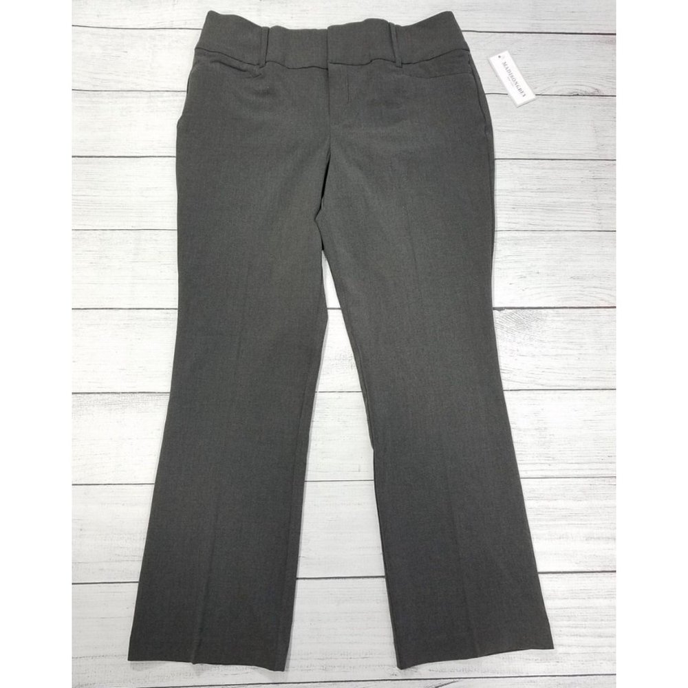 Madison Grey Womens Dress Pants Size 8P Short